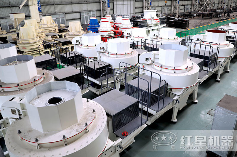 大型制砂機(jī)生產(chǎn)車間