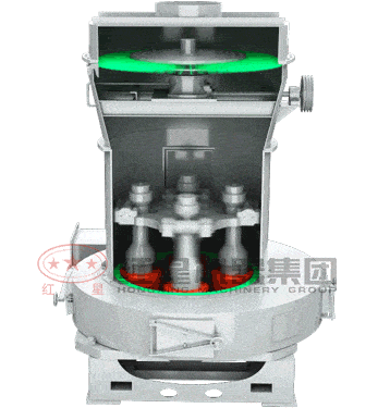 磨粉機(jī)工作原理示意圖 磨粉機(jī)工作原理示意圖