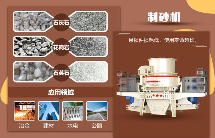 制砂機(jī)應(yīng)用范圍廣 制砂機(jī)應(yīng)用范圍廣