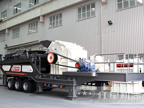 細(xì)碎移動破碎機(jī)圖