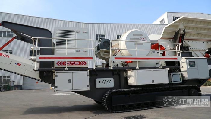 履帶式移動(dòng)破碎站 履帶式移動(dòng)破碎站