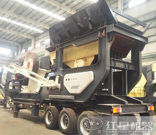 高大上的移動(dòng)碎石機(jī)