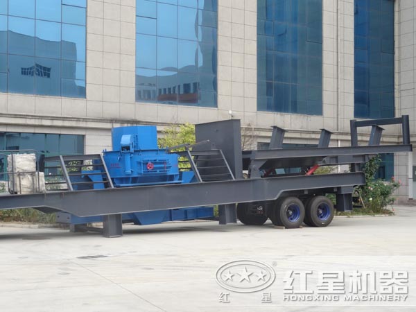 車載移動(dòng)制砂機(jī)