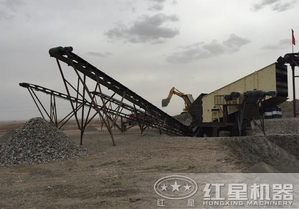 花崗巖碎石生產(chǎn)線客戶現(xiàn)場(chǎng) 花崗巖碎石生產(chǎn)線客戶現(xiàn)場(chǎng)