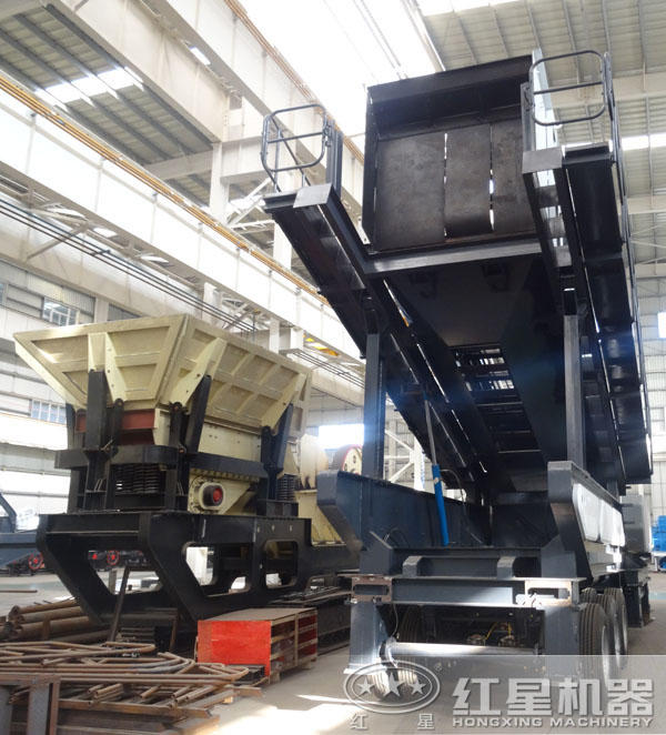 破碎篩分一體機(jī)生產(chǎn)車間 破碎篩分一體機(jī)生產(chǎn)車間