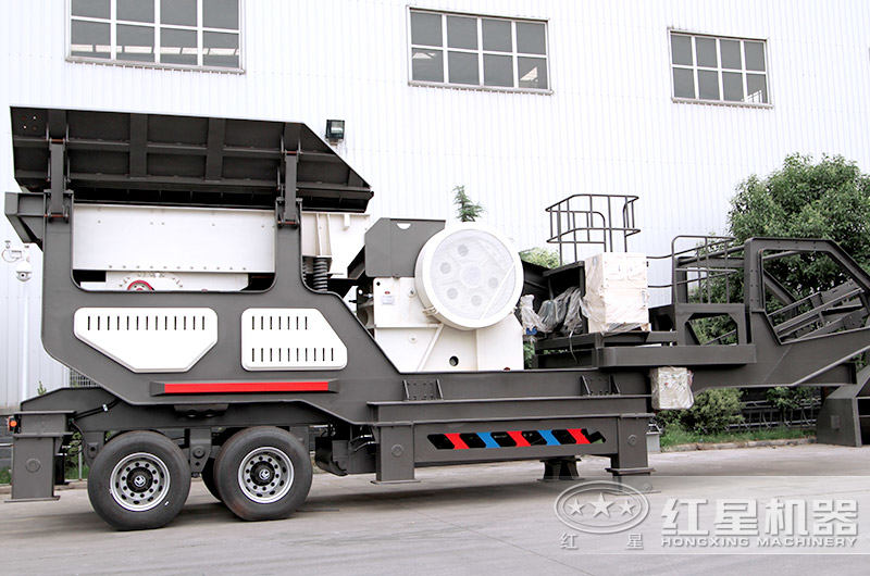 小型柴油移動破碎機 小型柴油移動破碎機