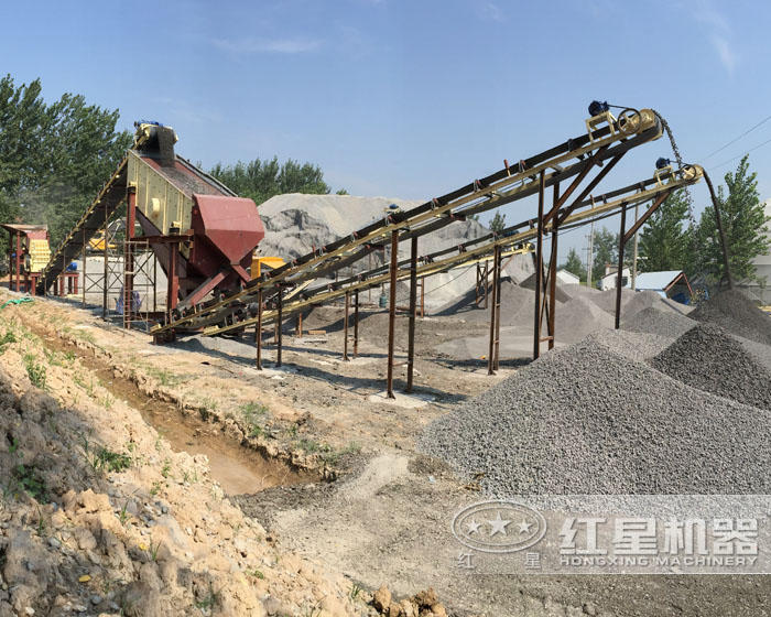 山石碎石機(jī)生產(chǎn)線