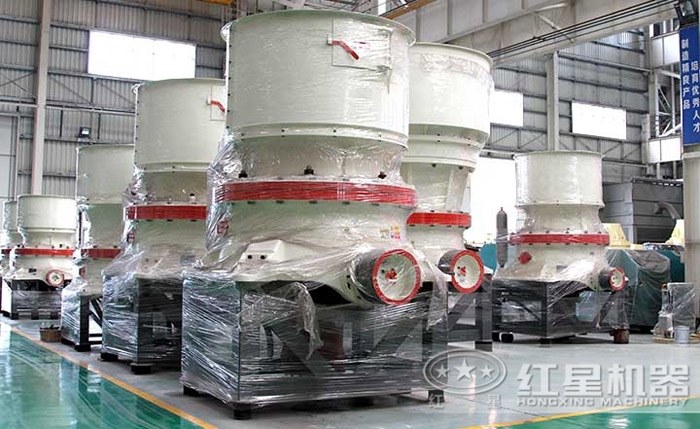 圓錐碎石機廠區(qū)圖