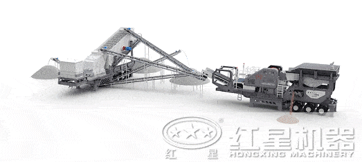 紅星移動(dòng)破碎站雙機(jī)搭配