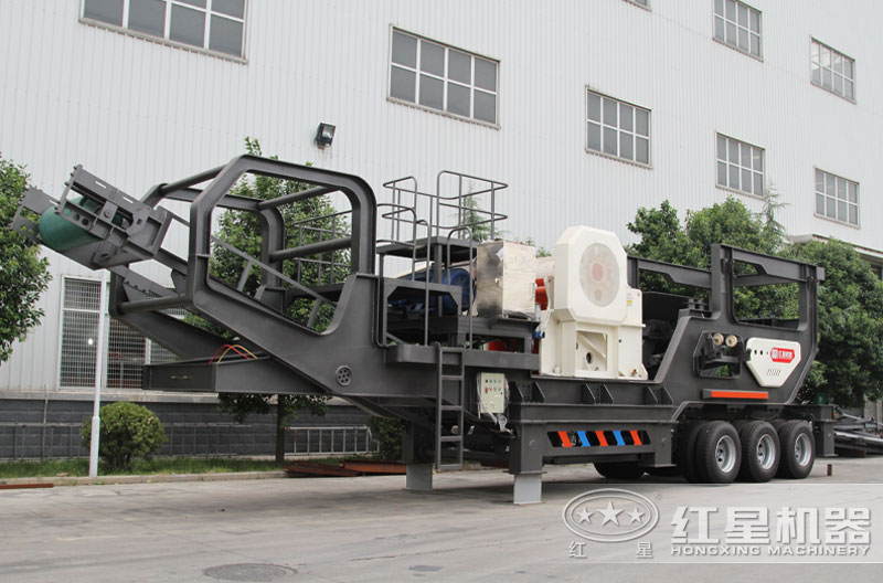 輪胎式移動(dòng)破碎站