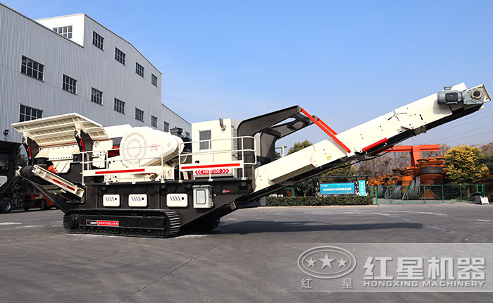 履帶式移動(dòng)破碎站