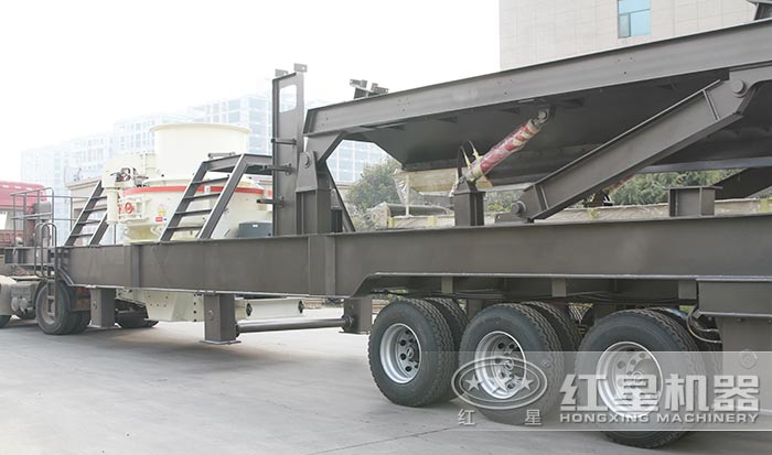 移動磨沙機(jī)發(fā)貨了