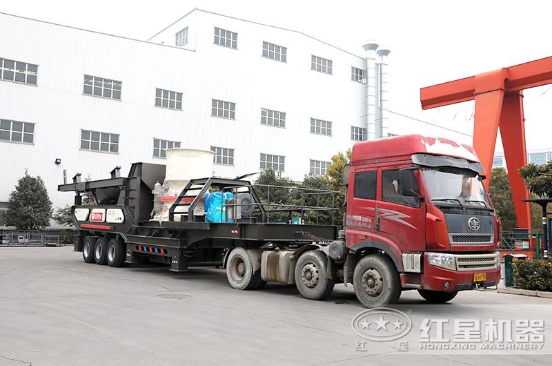 搭載單缸圓錐破碎機 搭載單缸圓錐破碎機