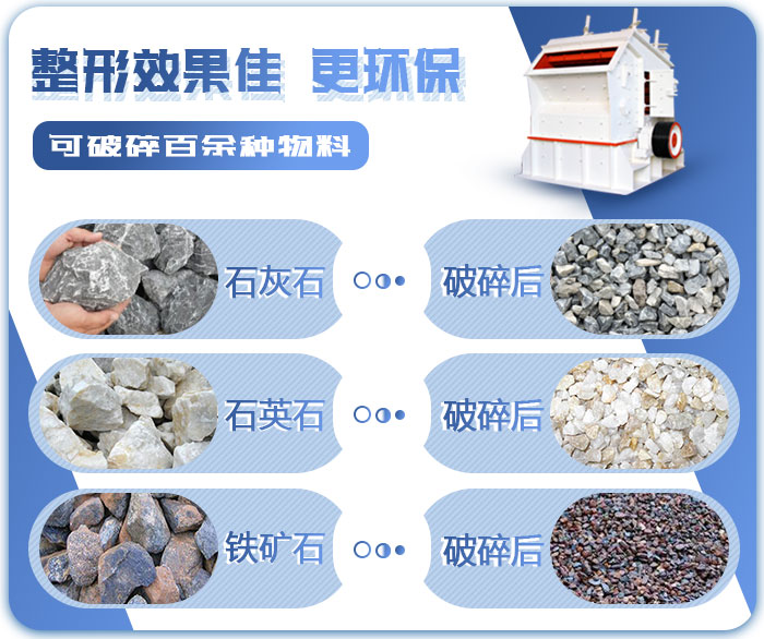 反擊式破碎機(jī)用途廣 反擊式破碎機(jī)用途廣