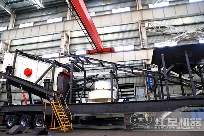 移動石頭制砂機