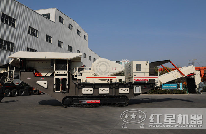 履帶顎式移動(dòng)破碎站