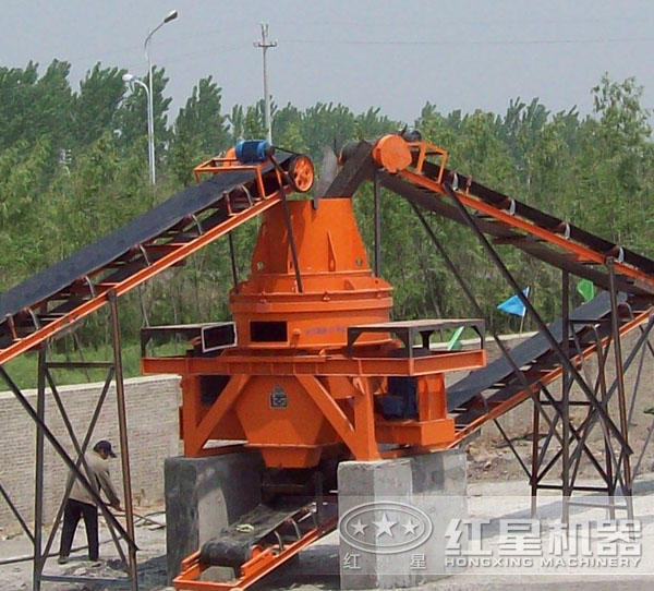 tk制砂機(jī)現(xiàn)場