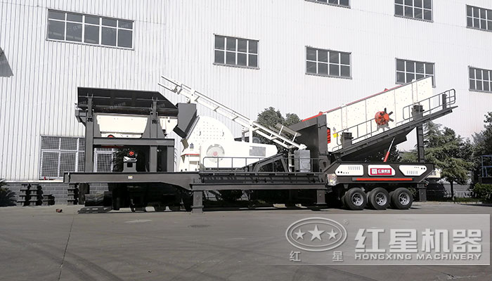 大型移動錘式打石子機(jī)