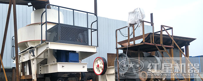 臨溪碎石子制沙現(xiàn)場(chǎng)