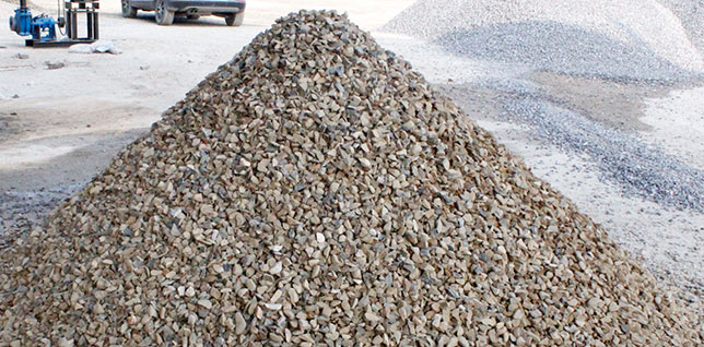 細碎之后的物料