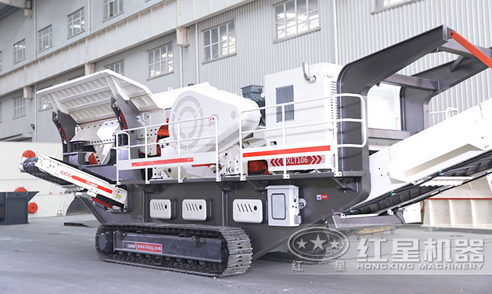 履帶移動(dòng)碎石整形機(jī)