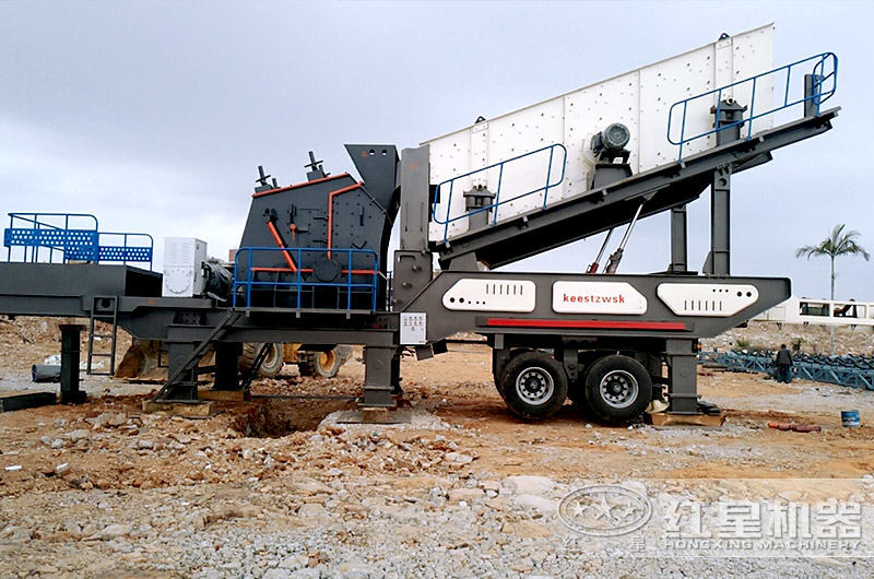 海南三亞反擊式破碎機(jī)施工現(xiàn)場(chǎng)