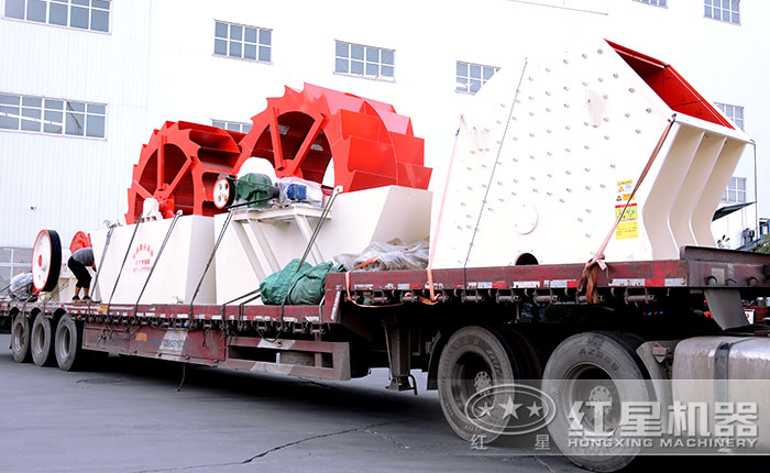 大型洗砂機(jī)發(fā)貨圖 大型洗砂機(jī)發(fā)貨圖