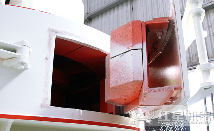 沖擊式打沙機一側(cè)開門設(shè)計