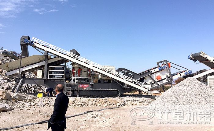 全自動(dòng)履帶自走式移動(dòng)破碎生產(chǎn)線(xiàn)