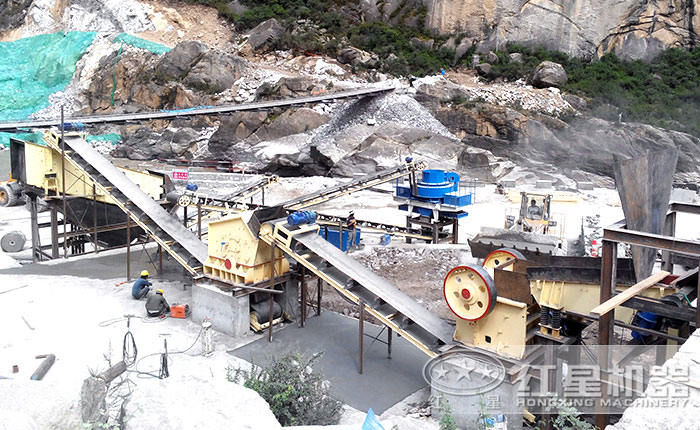 鵝卵石制砂生產(chǎn)線工藝流程