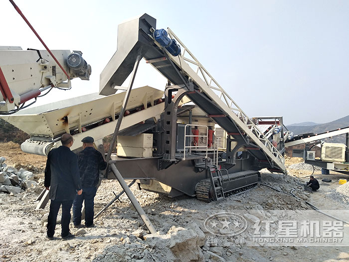 履帶配置下的流動式碎煤機遠程控制作業(yè)