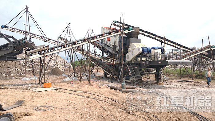 流動式碎煤機配置電機施工作業(yè)中