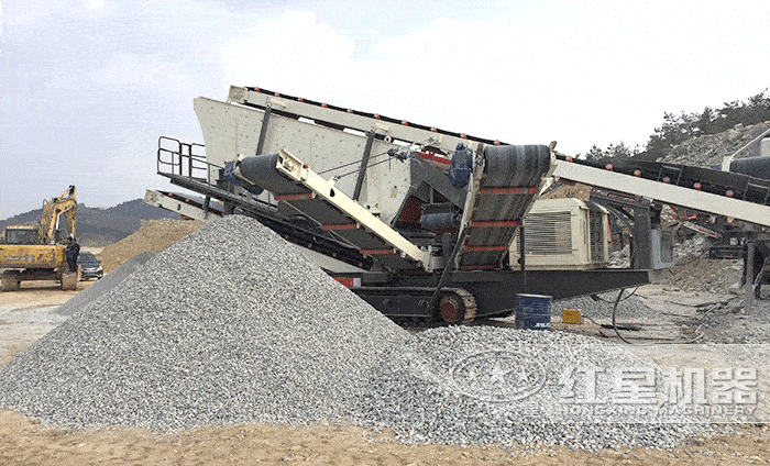 移動(dòng)型大型石料廠生產(chǎn)線