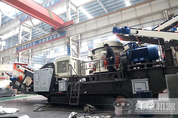 履帶圓錐移動(dòng)破碎站