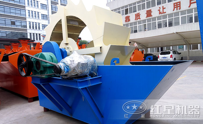 單輪斗式小型洗砂機(jī)