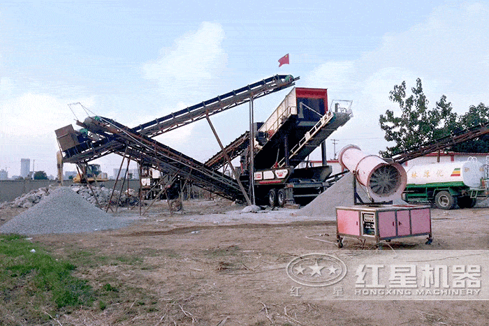 移動(dòng)式1214反擊破作業(yè)現(xiàn)場(chǎng) 移動(dòng)式1214反擊破作業(yè)現(xiàn)場(chǎng)