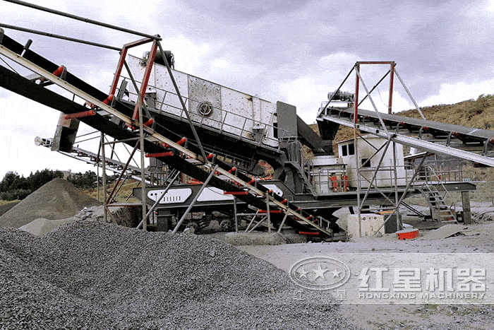 大型移動式破碎搭載圓錐破碎機 大型移動式破碎搭載圓錐破碎機