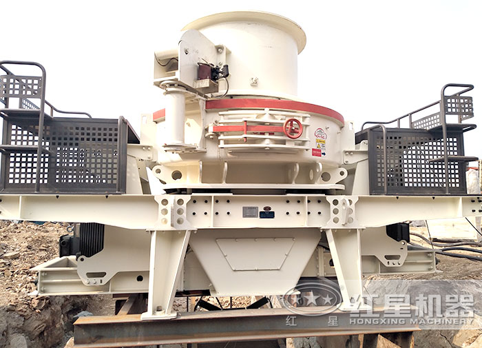 HVI新型整形制砂機(jī)生產(chǎn)現(xiàn)場