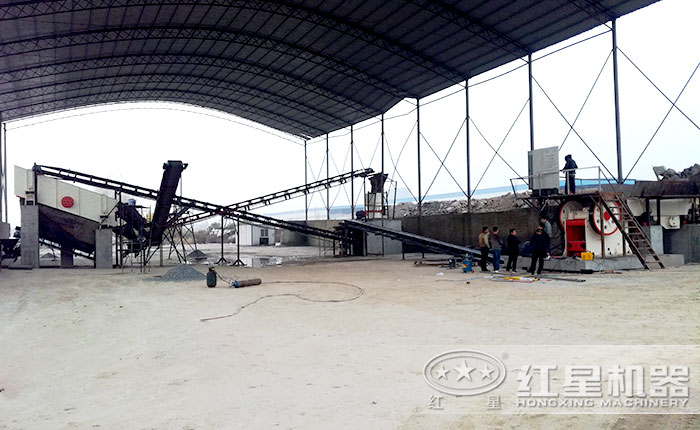 山石碎石機(jī)生產(chǎn)線