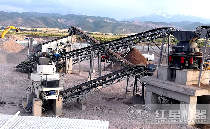 吉爾吉斯坦用戶制砂現(xiàn)場(chǎng) 吉爾吉斯坦用戶制砂現(xiàn)場(chǎng)