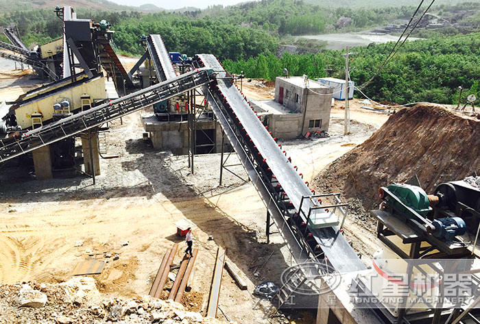 碎石制沙生產(chǎn)線