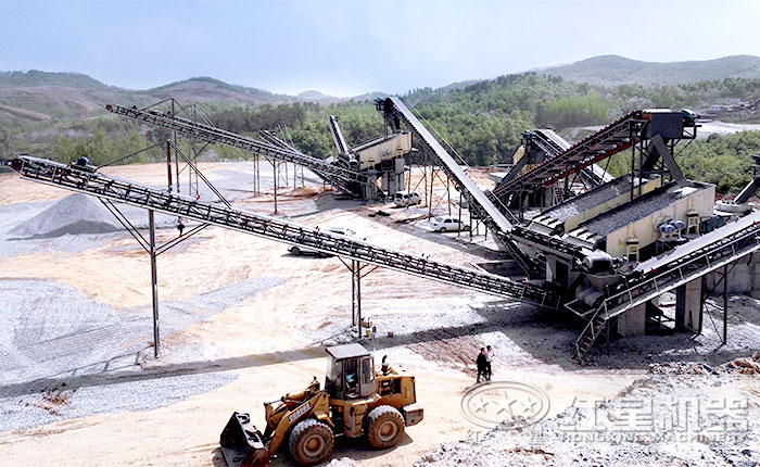 南陽(yáng)時(shí)產(chǎn)800t 玄武巖破碎線