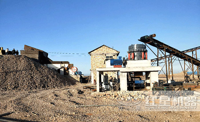 生產(chǎn)建筑石子用戶現(xiàn)場(chǎng)