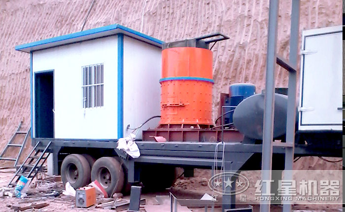 移動立式復合破碎機