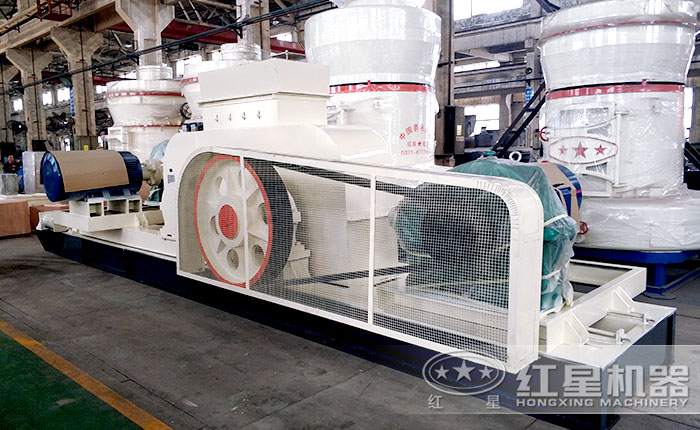 鵝卵石對輥破車間