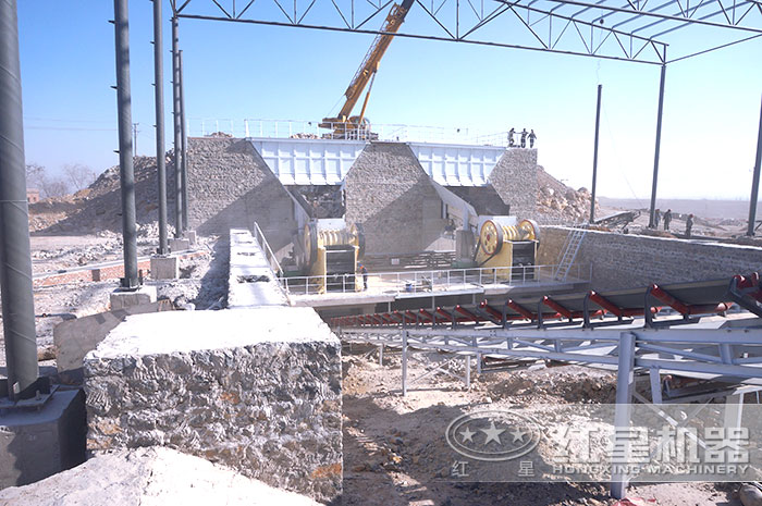 河北時(shí)產(chǎn)500噸砂石料生產(chǎn)線