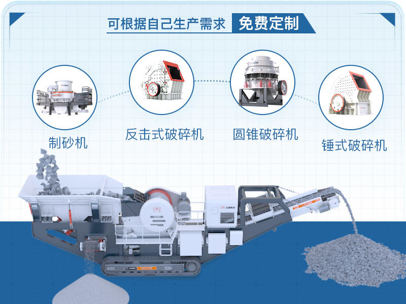 車載移動破碎機設(shè)備配備