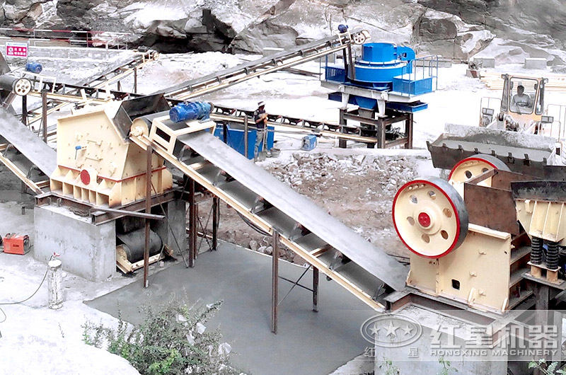 鄂式破碎機(jī)+反擊破