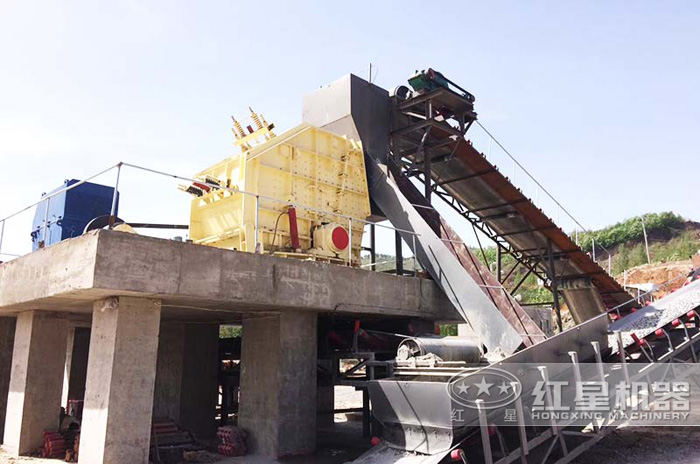 “中低硬度物料”碎石設(shè)備生產(chǎn)現(xiàn)場