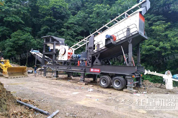 鄂破移動建筑垃圾分類設(shè)備